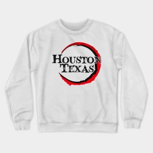 Demon slayer Houston texas Crewneck Sweatshirt